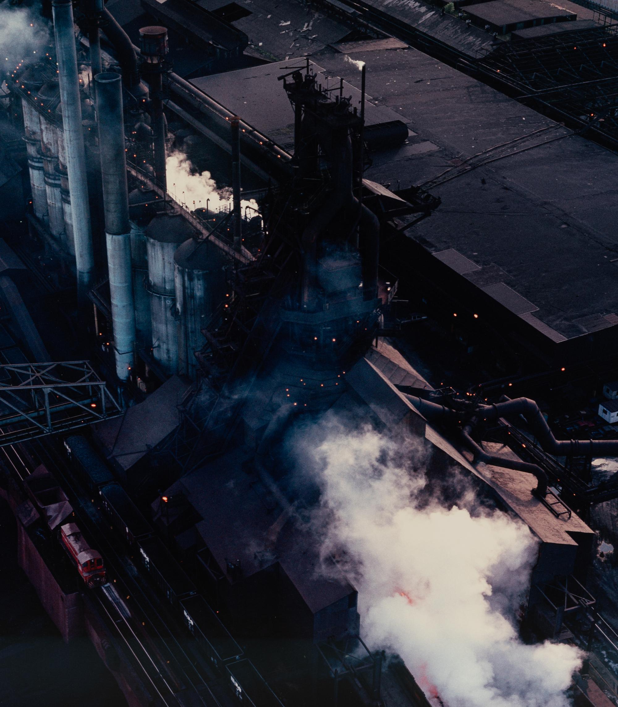 Terry Evans (born 1944) Industrial Area next to Gary, Indiana, and Steel Mill, Gary, Indiana, 2001-2003