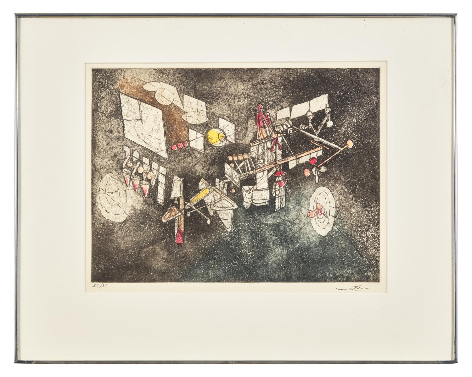 Passage et Sage du Couple (a group of six prints), 1964