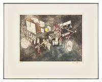 Passage et Sage du Couple (a group of six prints), 1964