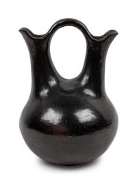 Santa Clara Blackware Wedding Vase