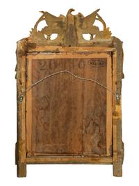 A Louis XVI Giltwood Mirror