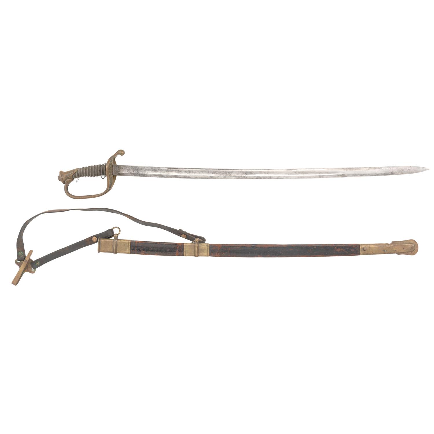 US Model 1850 Foot Officer's Sword by Horstmann