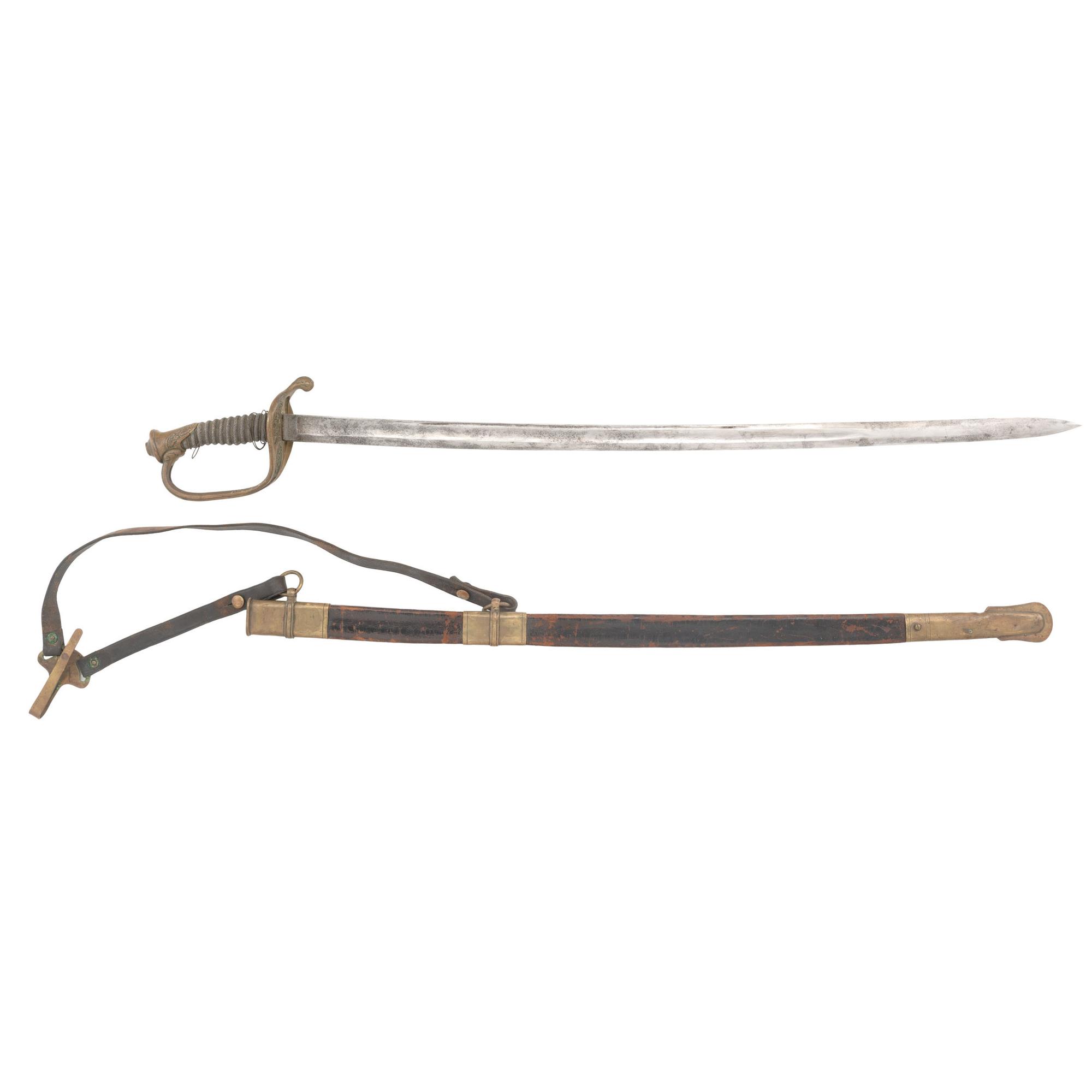 US Model 1850 Foot Officer's Sword by Horstmann