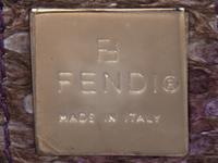 Two Fendi Python Totes
