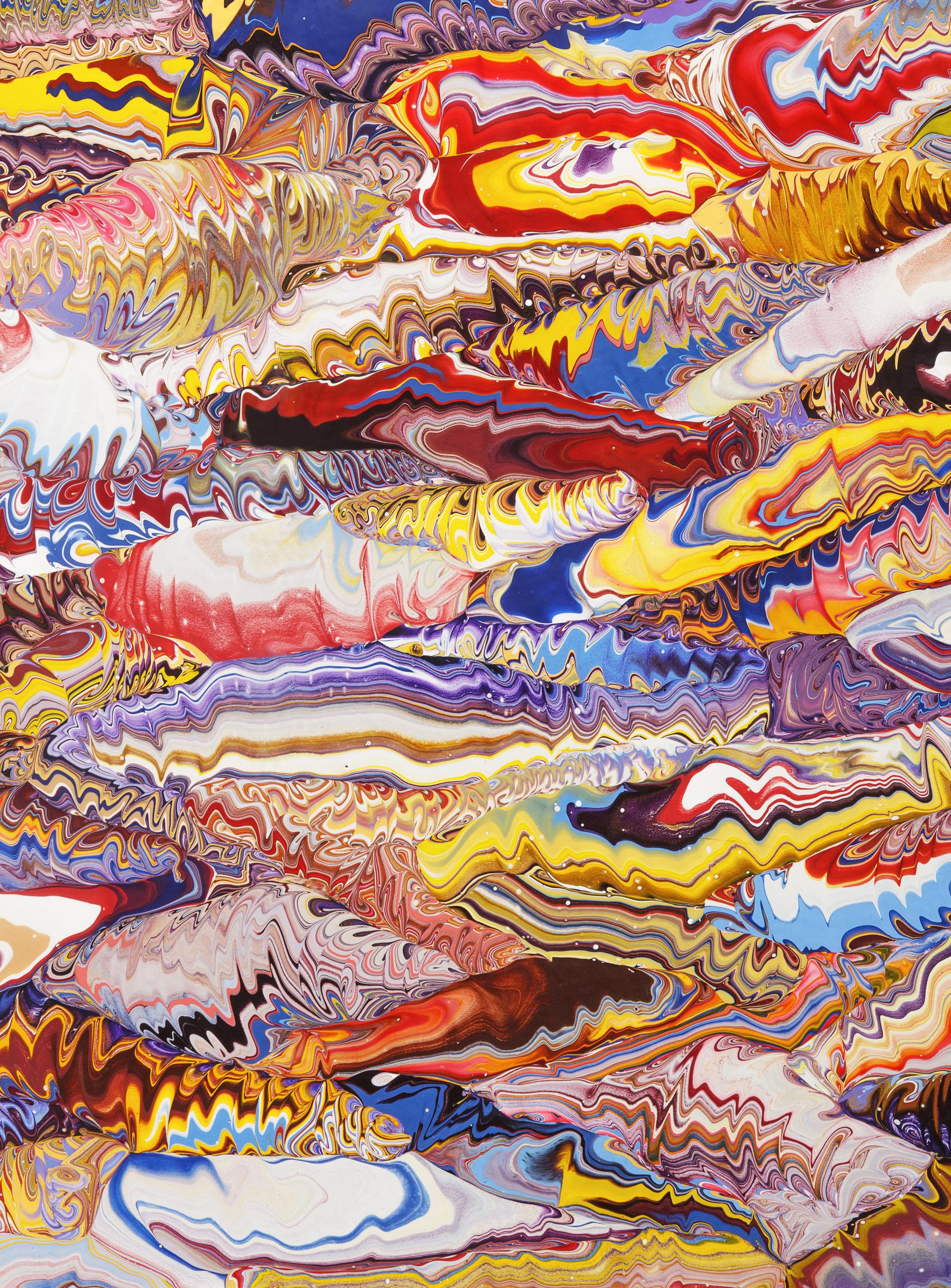 Untitled (Marbled Abstract)