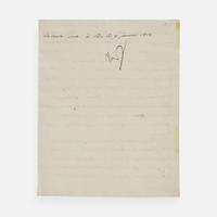 Bonaparte, Napoleon Manuscript Letter, signed
