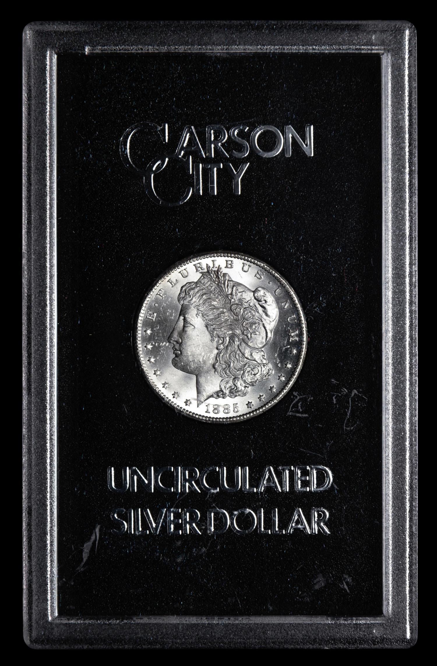 An 1885-CC GSA: Morgan $1 Coin