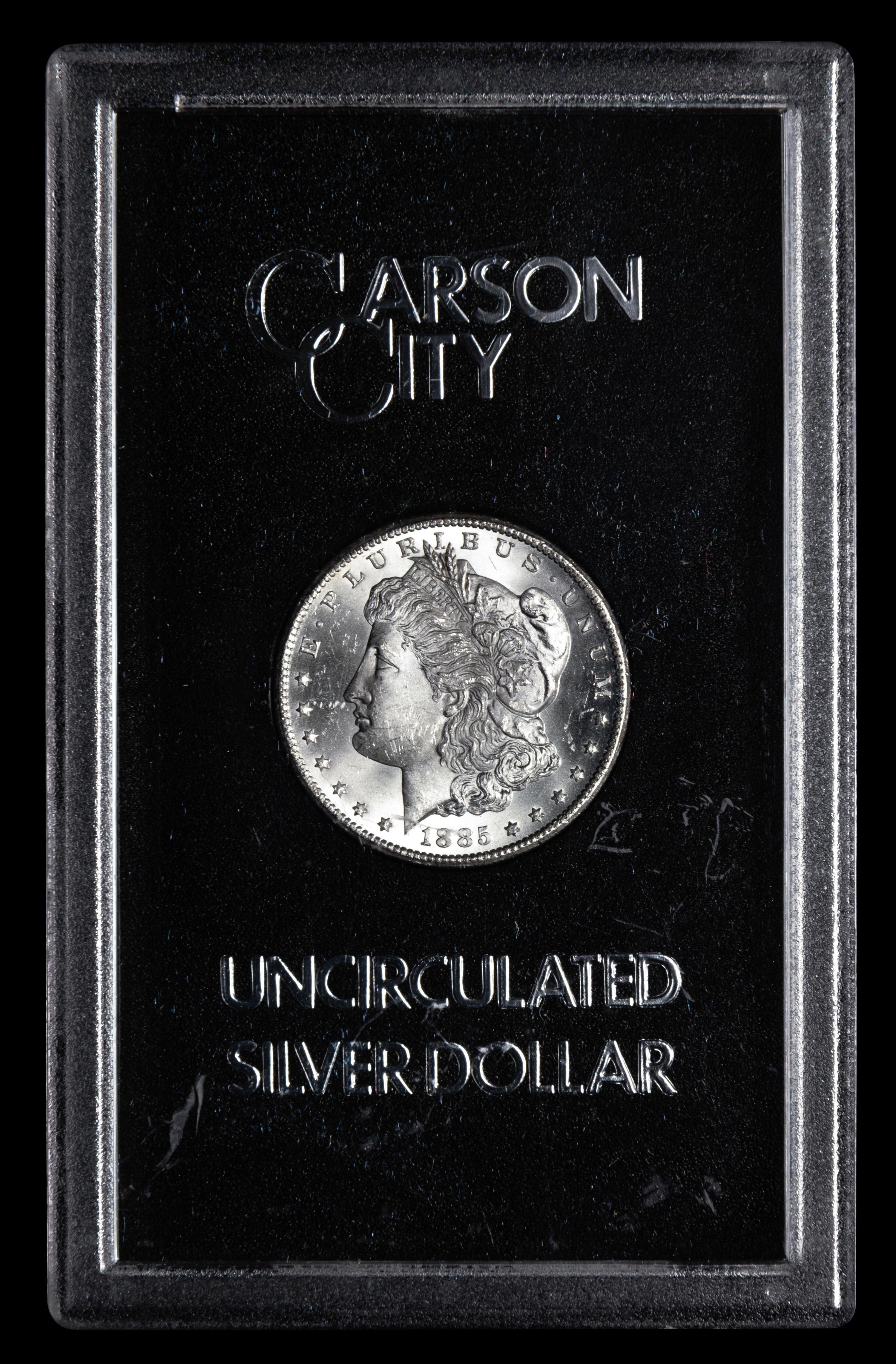 An 1885-CC GSA: Morgan $1 Coin