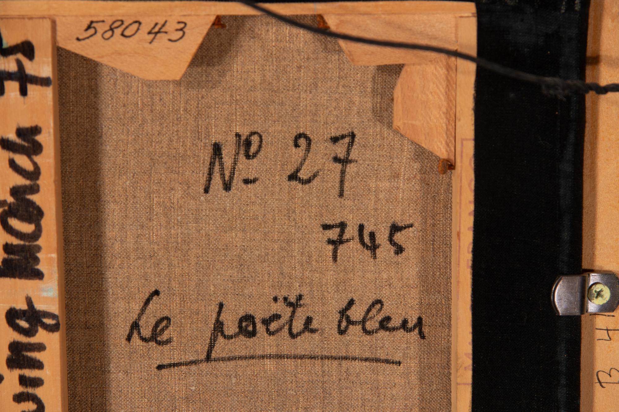 Le Poète Bleu , 1974