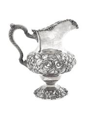 An American Silver Water Pitcher