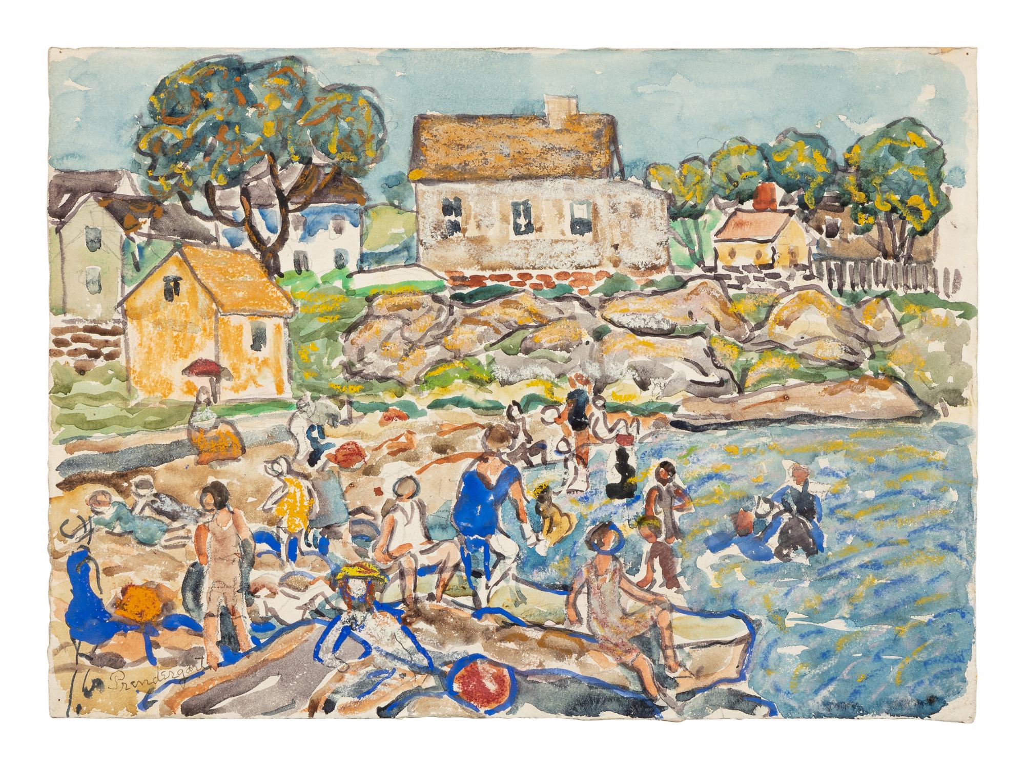 Rocky Beach Cove, Marblehead , c. 1920-23