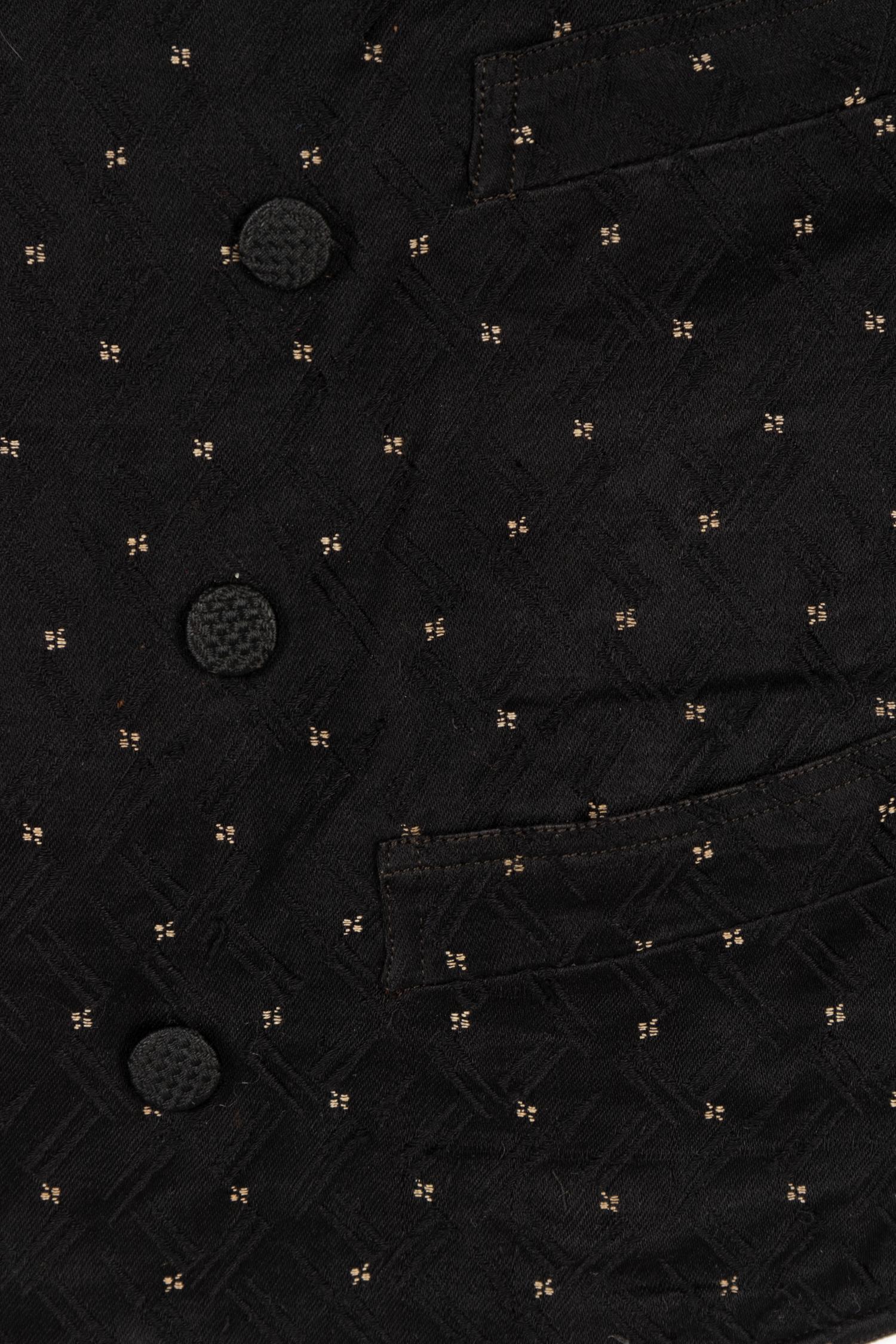 Four Men's 19th Century Waistcoats/Vests, 1850-70