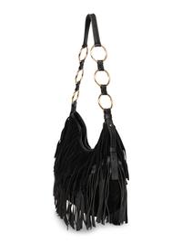 Yves Saint Laurent, La Boheme Suede Fringed Bag