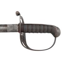 Non-Regulation Staff & Field Officer's Sword of Lt. Isaiah Robison - 28th PVV - KIA at Peachtree Creek