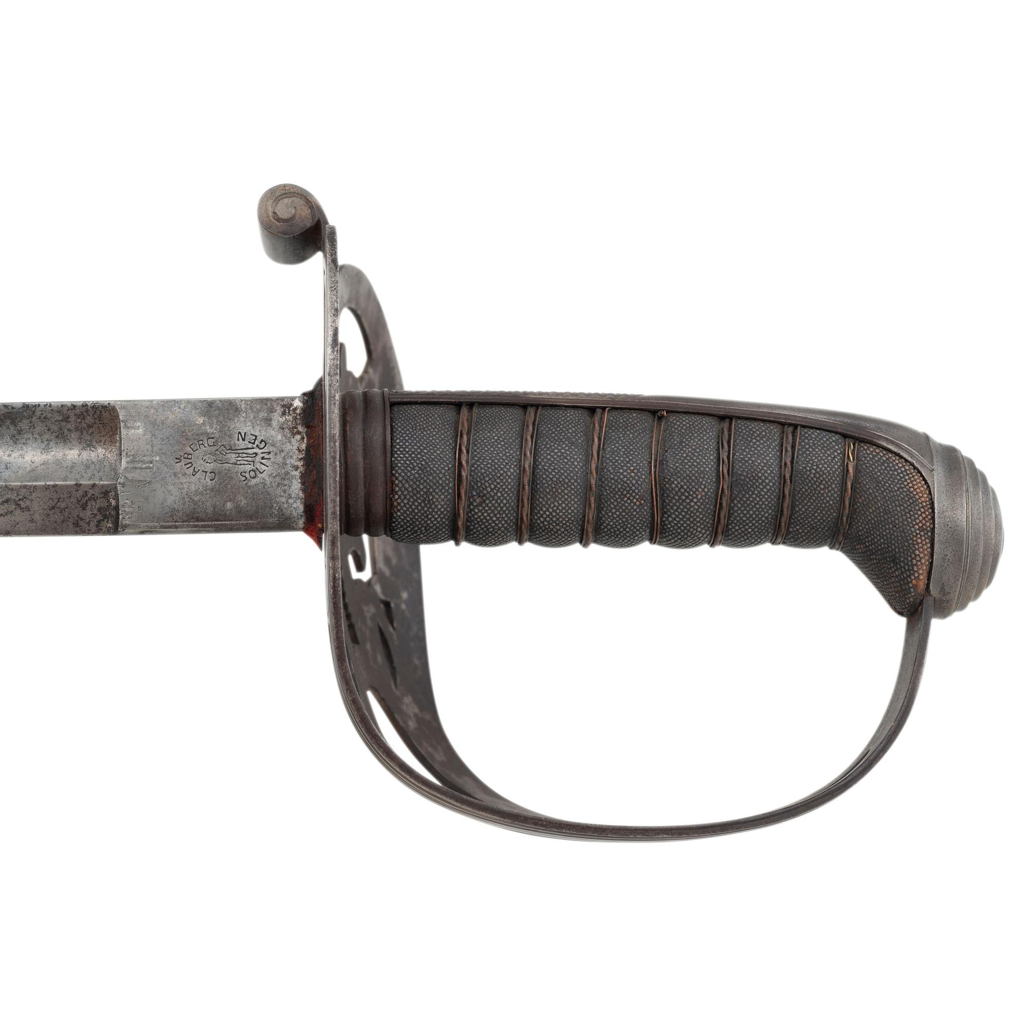 Non-Regulation Staff & Field Officer's Sword of Lt. Isaiah Robison - 28th PVV - KIA at Peachtree Creek