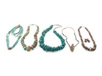 Navajo, Zuni, and Pueblo Necklaces