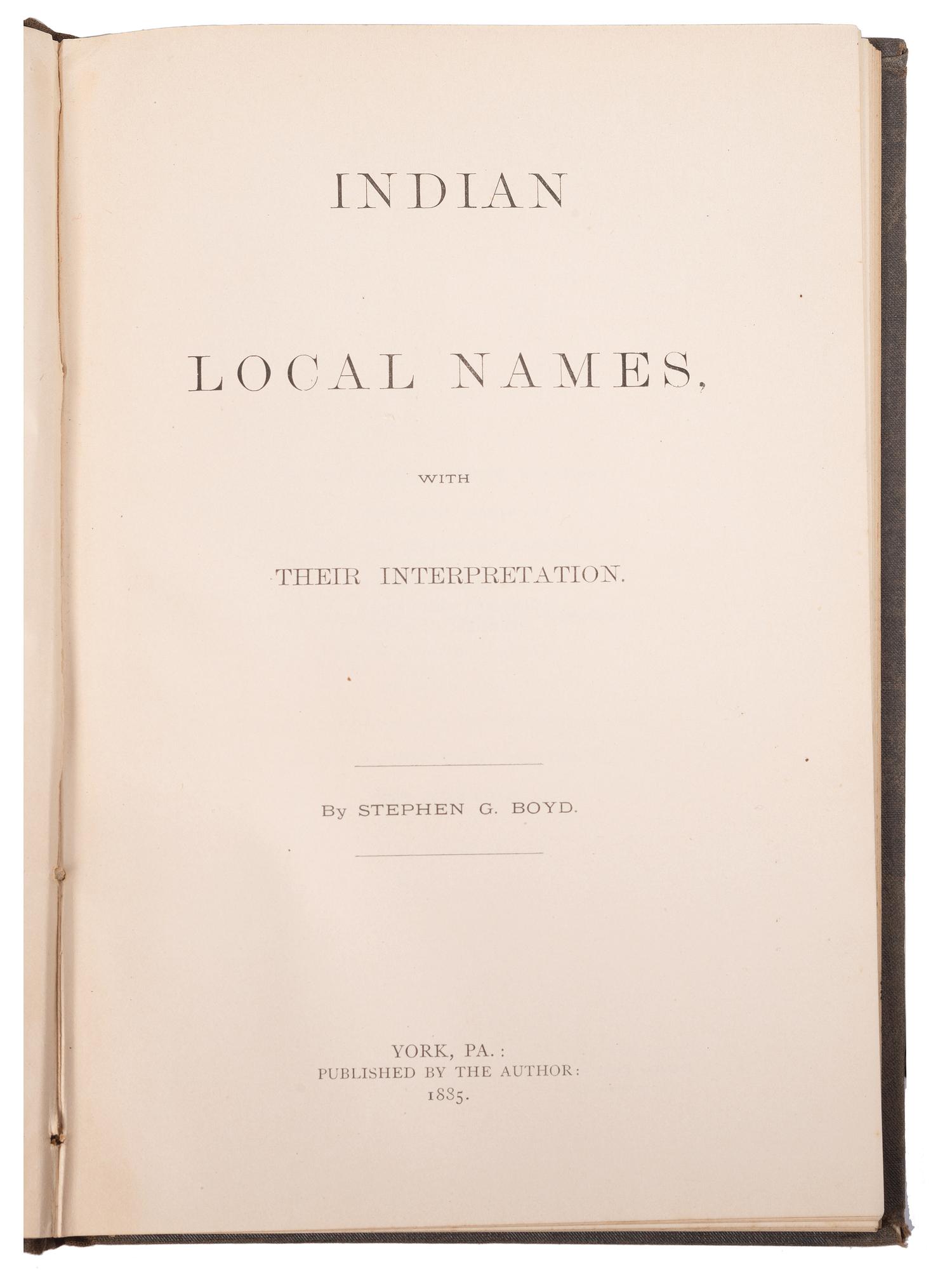 [NATIVE AMERICANS]. A group of works related to Native Americans, including military campaigns, comprising: