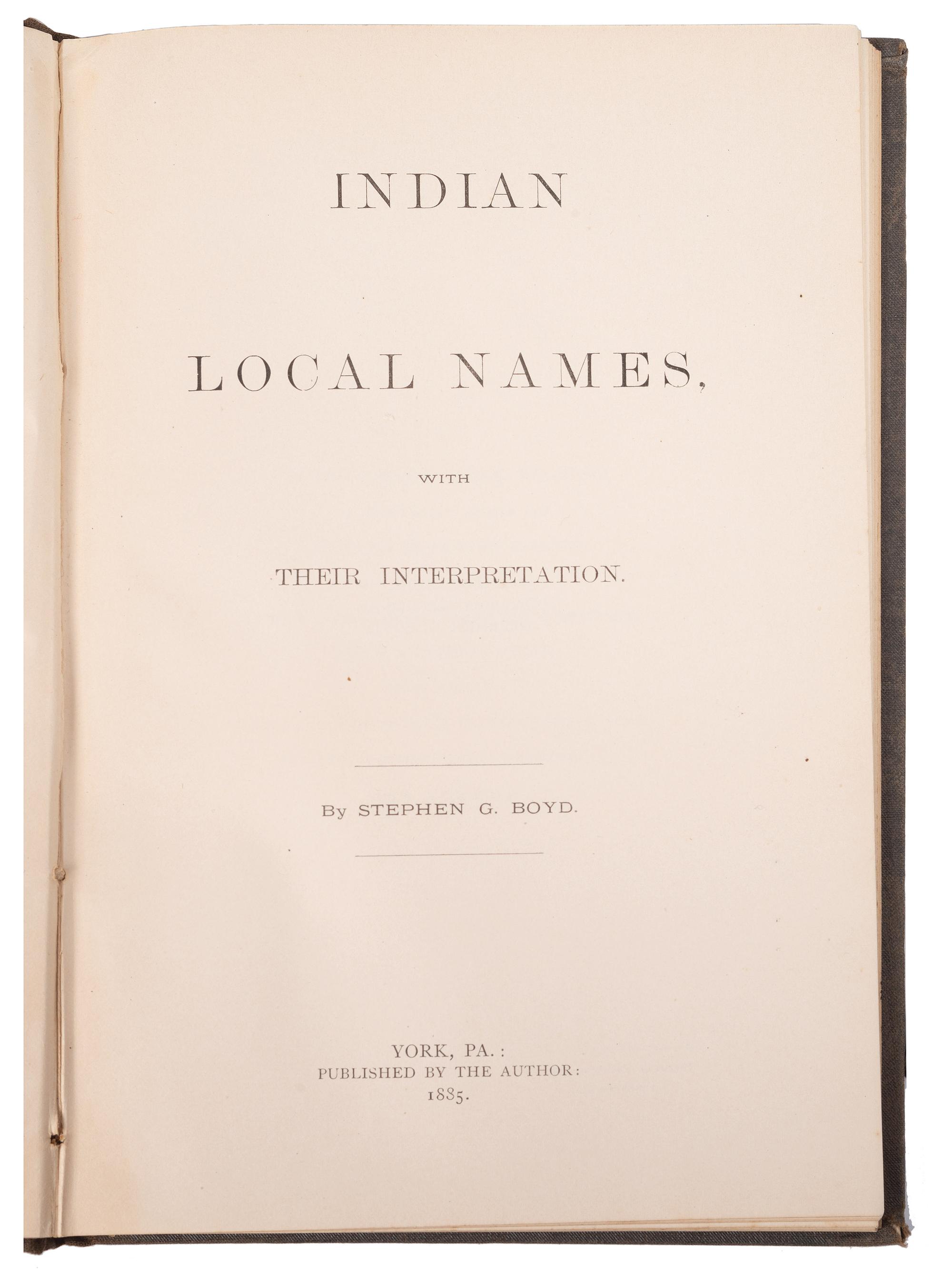 [NATIVE AMERICANS]. A group of works related to Native Americans, including military campaigns, comprising: