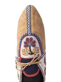 Great Lakes Beaded Hide Moccasins