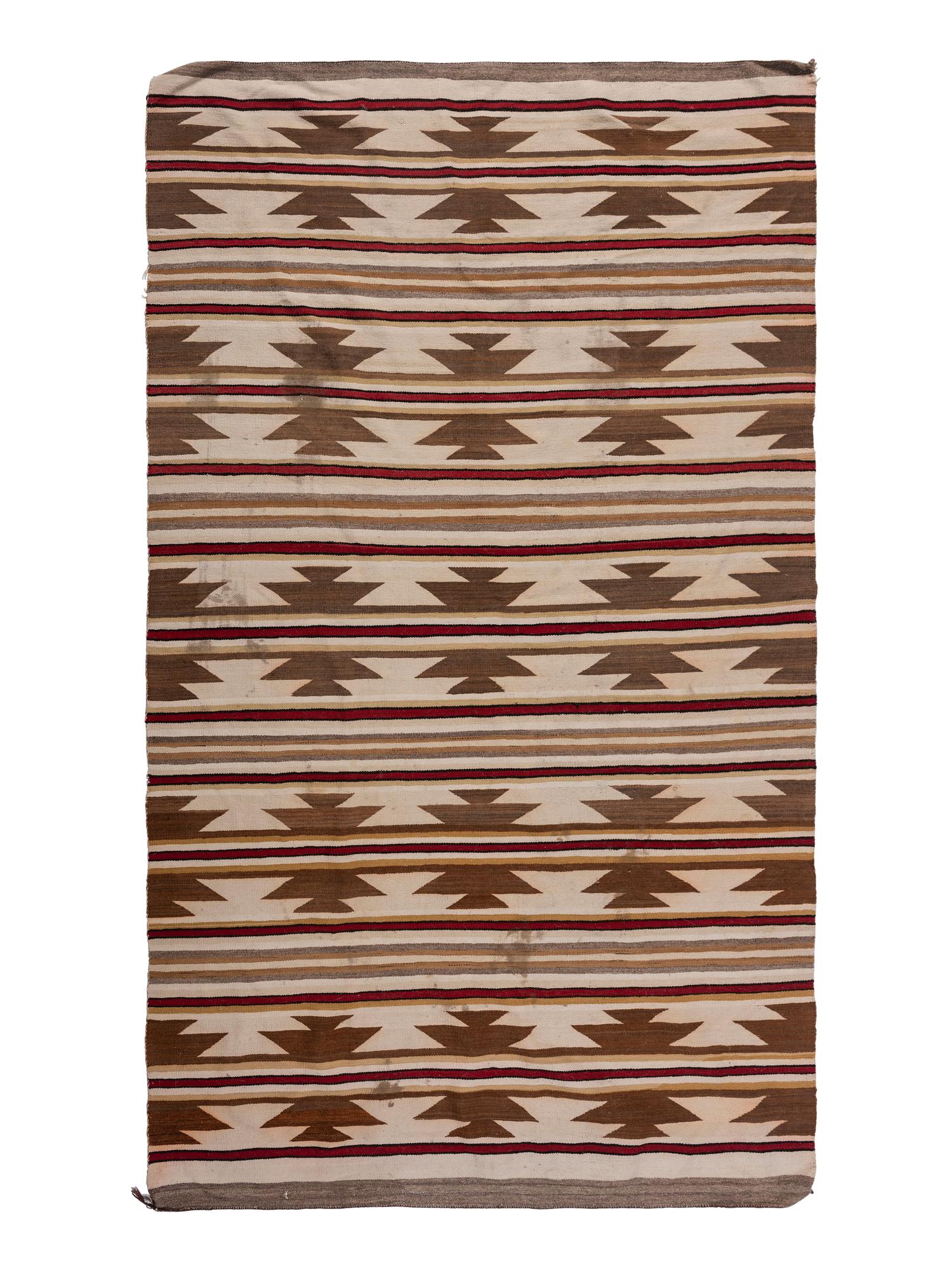Navajo Crystal Pattern Weaving / Rug