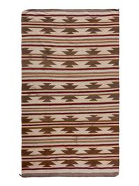 Navajo Crystal Pattern Weaving / Rug