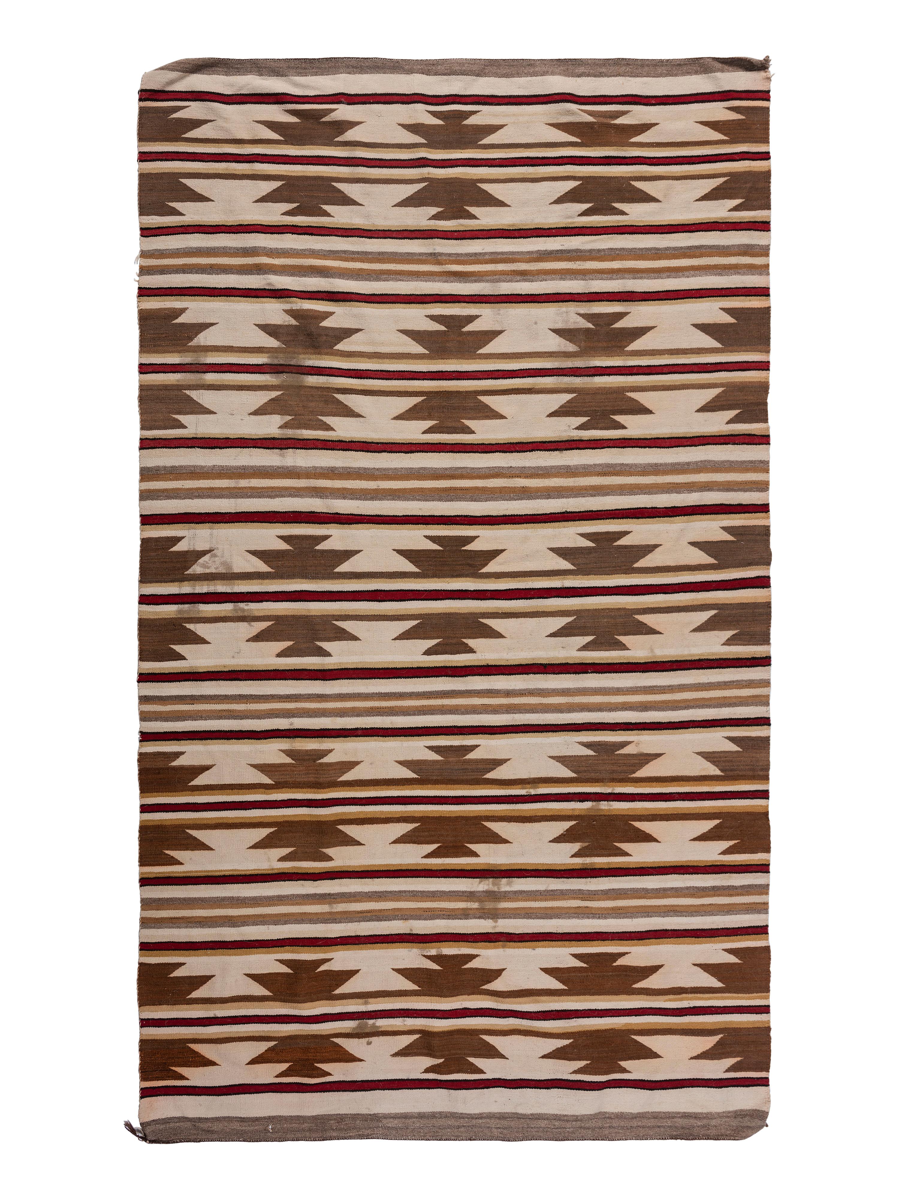 Navajo Crystal Pattern Weaving / Rug