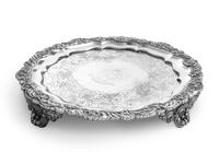 A Paul Storr George III Silver Salver