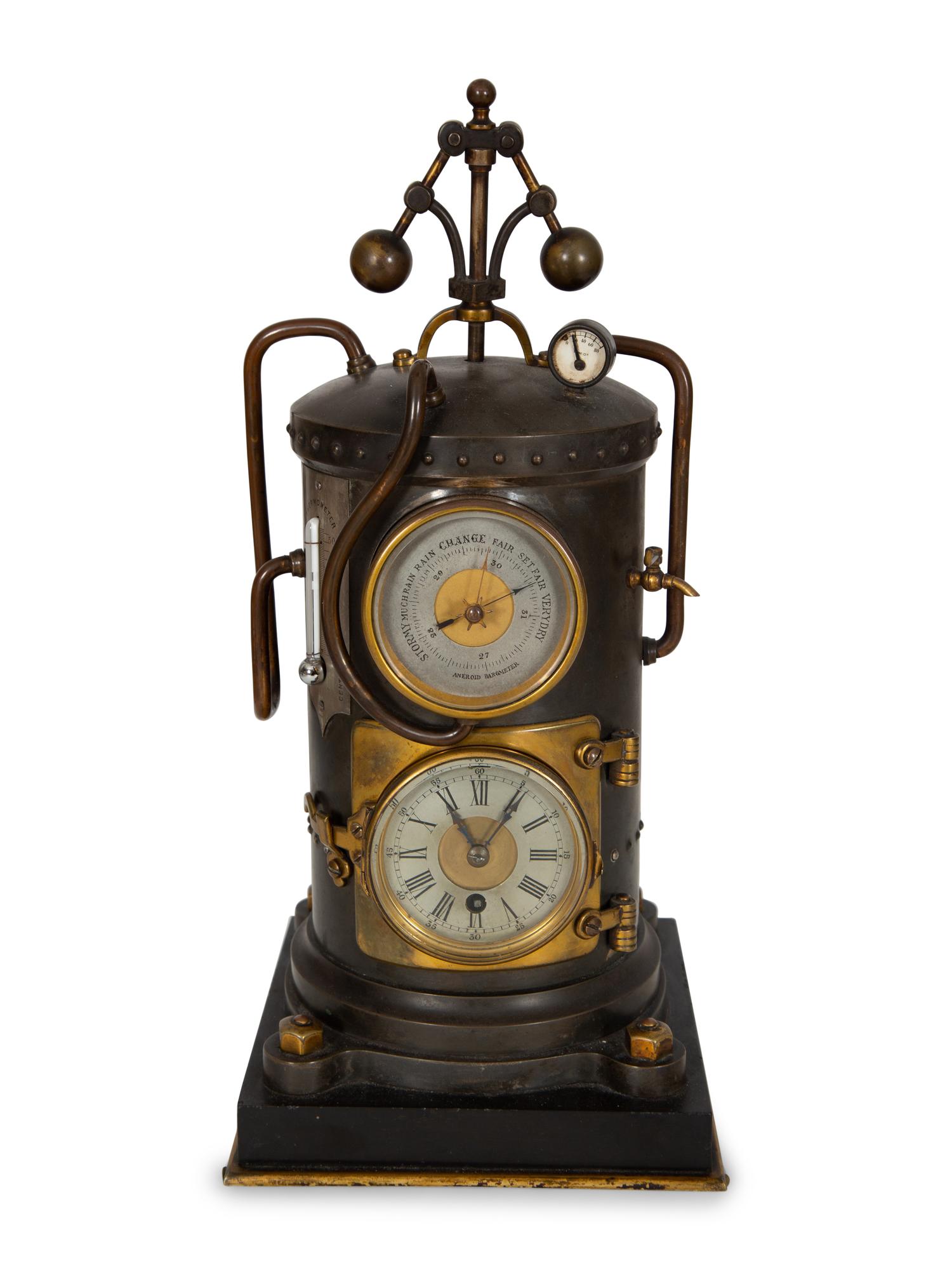 A French Industrial Boiler Clock