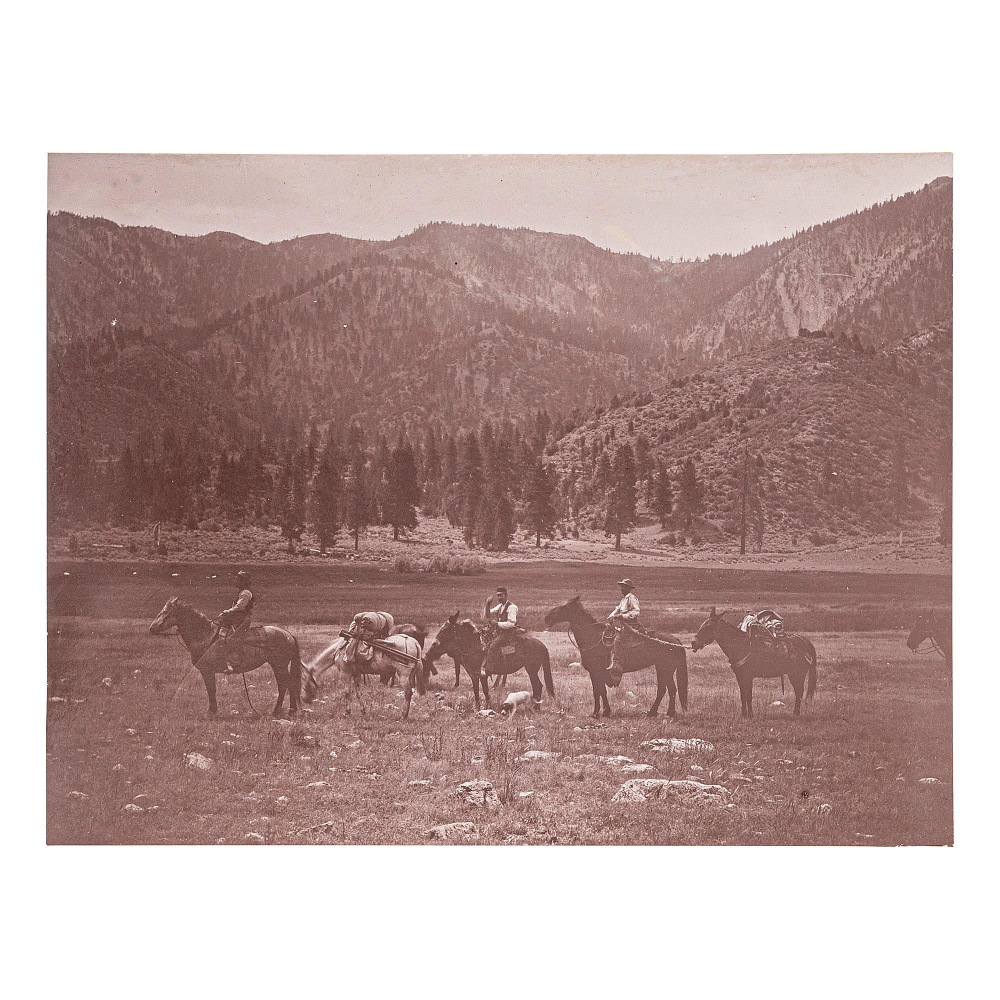 [CALIFORNIA]. A ca 1895-1900 album with images of California missions and tourist destinations, as well as images of central and northern California, comprising:
