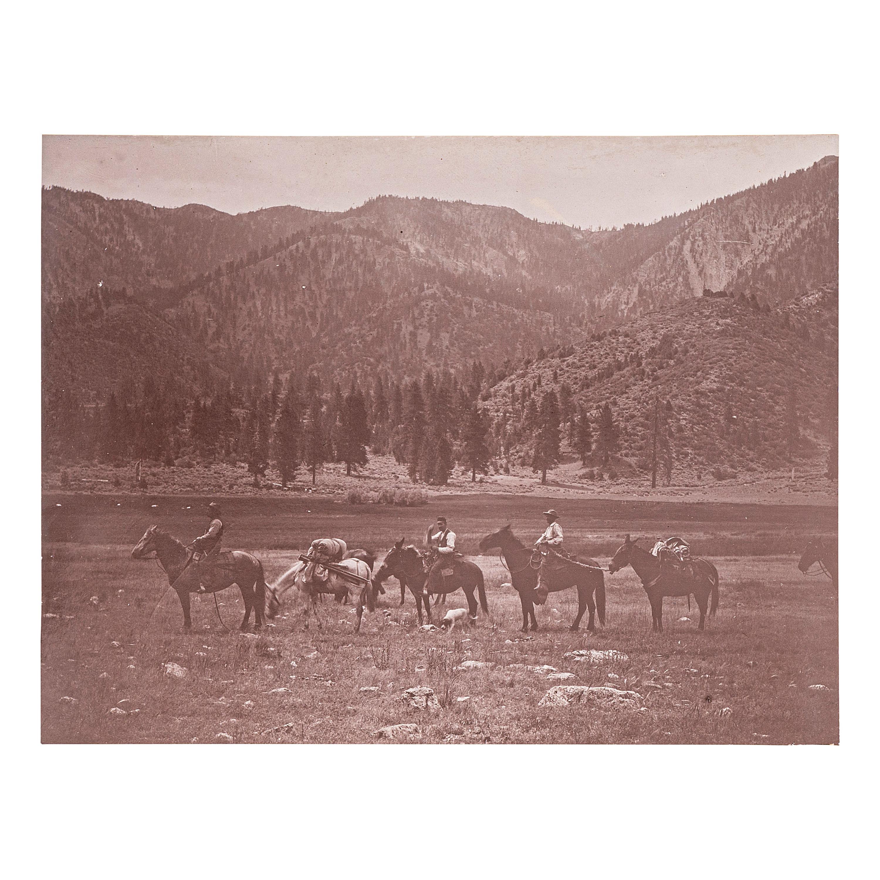[CALIFORNIA]. A ca 1895-1900 album with images of California missions and tourist destinations, as well as images of central and northern California, comprising: