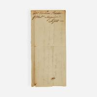 [Americana] Biddle, Clement, and Owen Biddle, and Charles Thomson Group of 5 Documents, signed