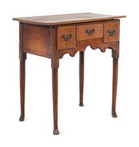 A George I Style Oak Dressing Table