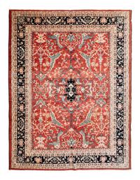 A Heriz Wool Rug