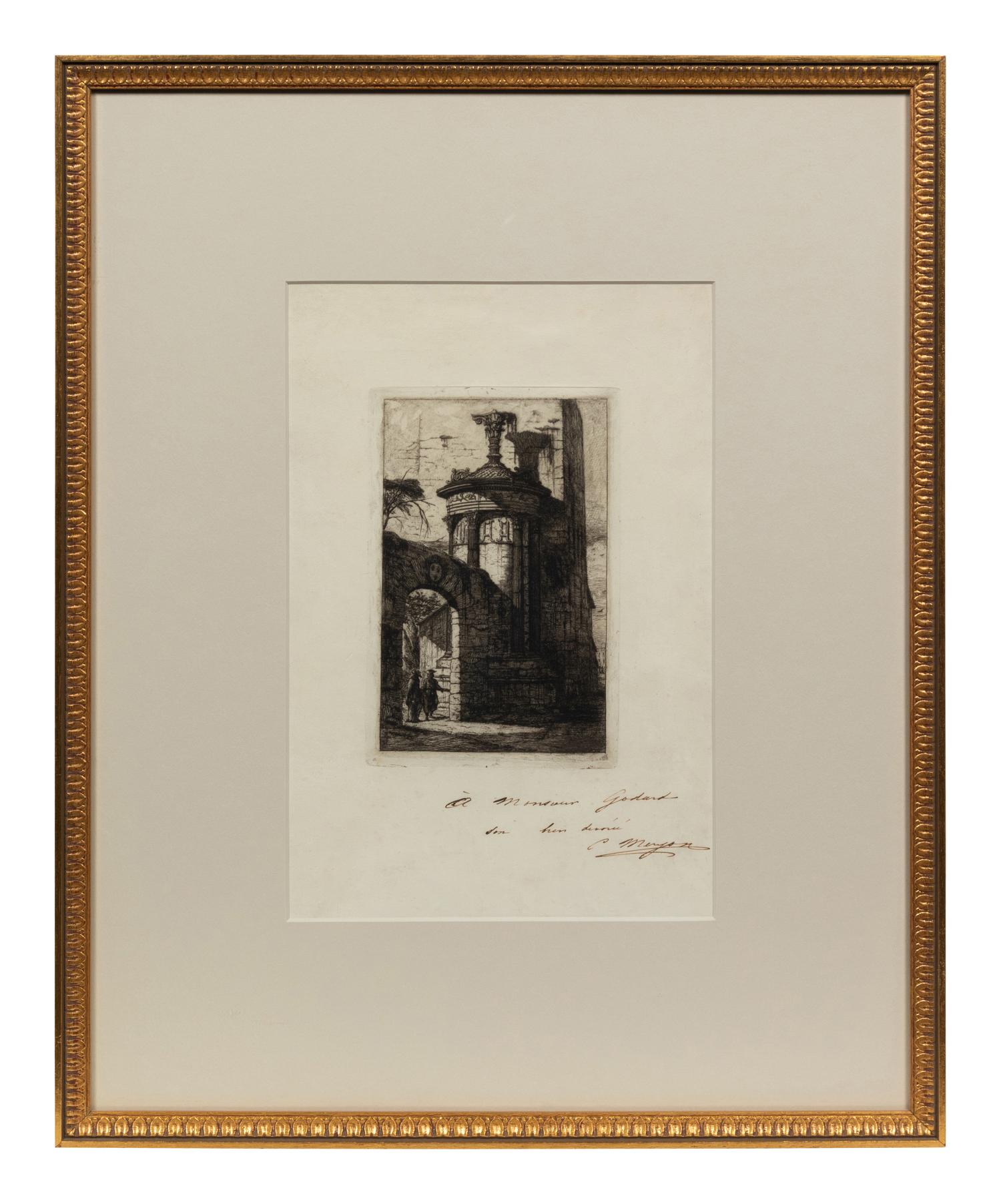 Entrée du couvent des capucins français à Athènes (from Athènes aux XVe, XVIe, et XVIIe Siècles )