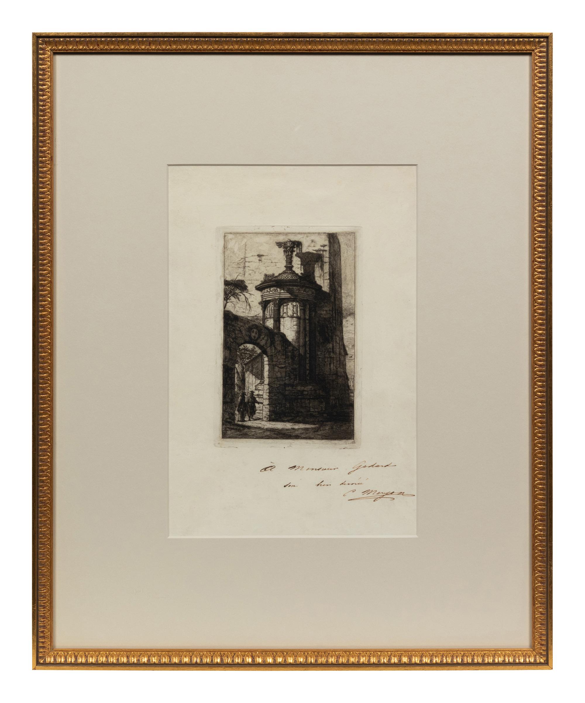 Entrée du couvent des capucins français à Athènes (from Athènes aux XVe, XVIe, et XVIIe Siècles )