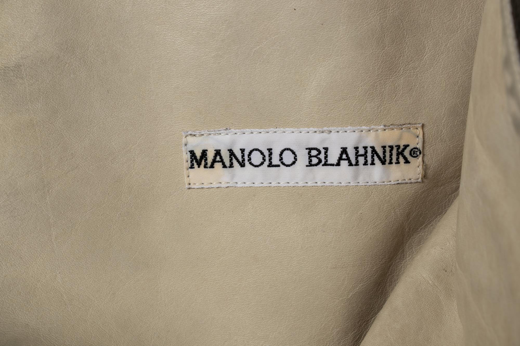 Rare Manolo Blahnik Thigh-High Boots, 1990s