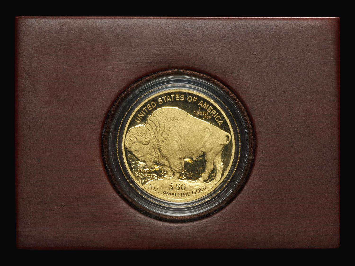 A 2010 Buffalo Commemorative 1 oz. Gold Proof
