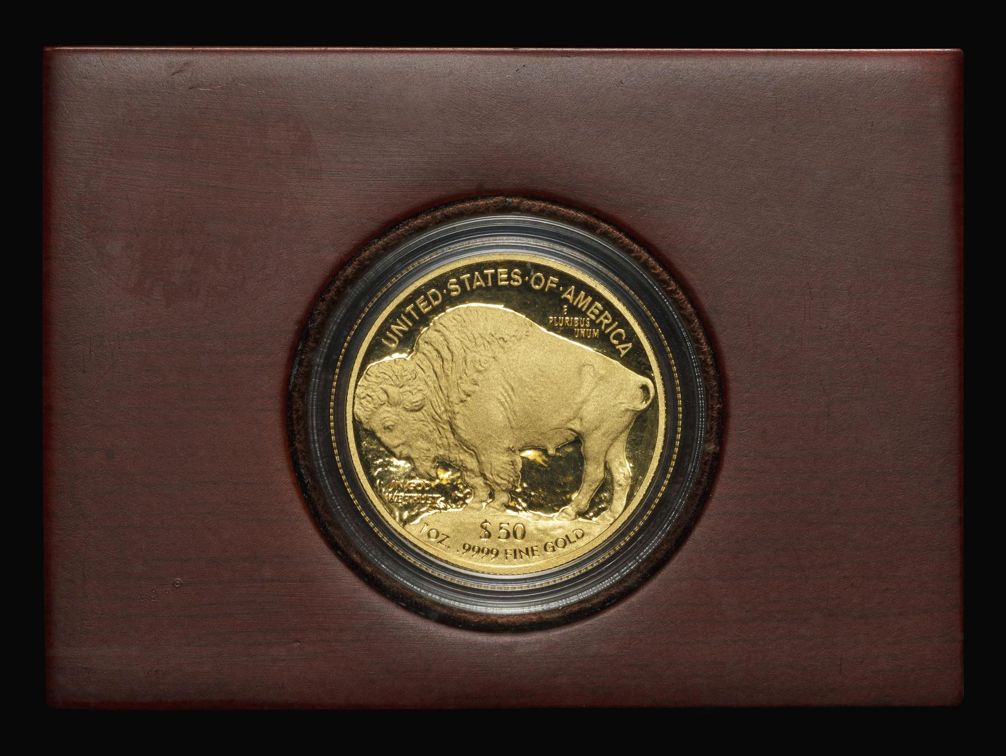 A 2010 Buffalo Commemorative 1 oz. Gold Proof