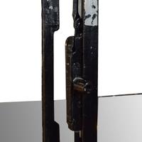 A Metal and Glass Medicine Cabinet 25.5 " W x 14.5" D x 57" H — Argentina, Early 20th Century
