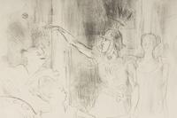 Dans 'La Belle Hélène', 1900