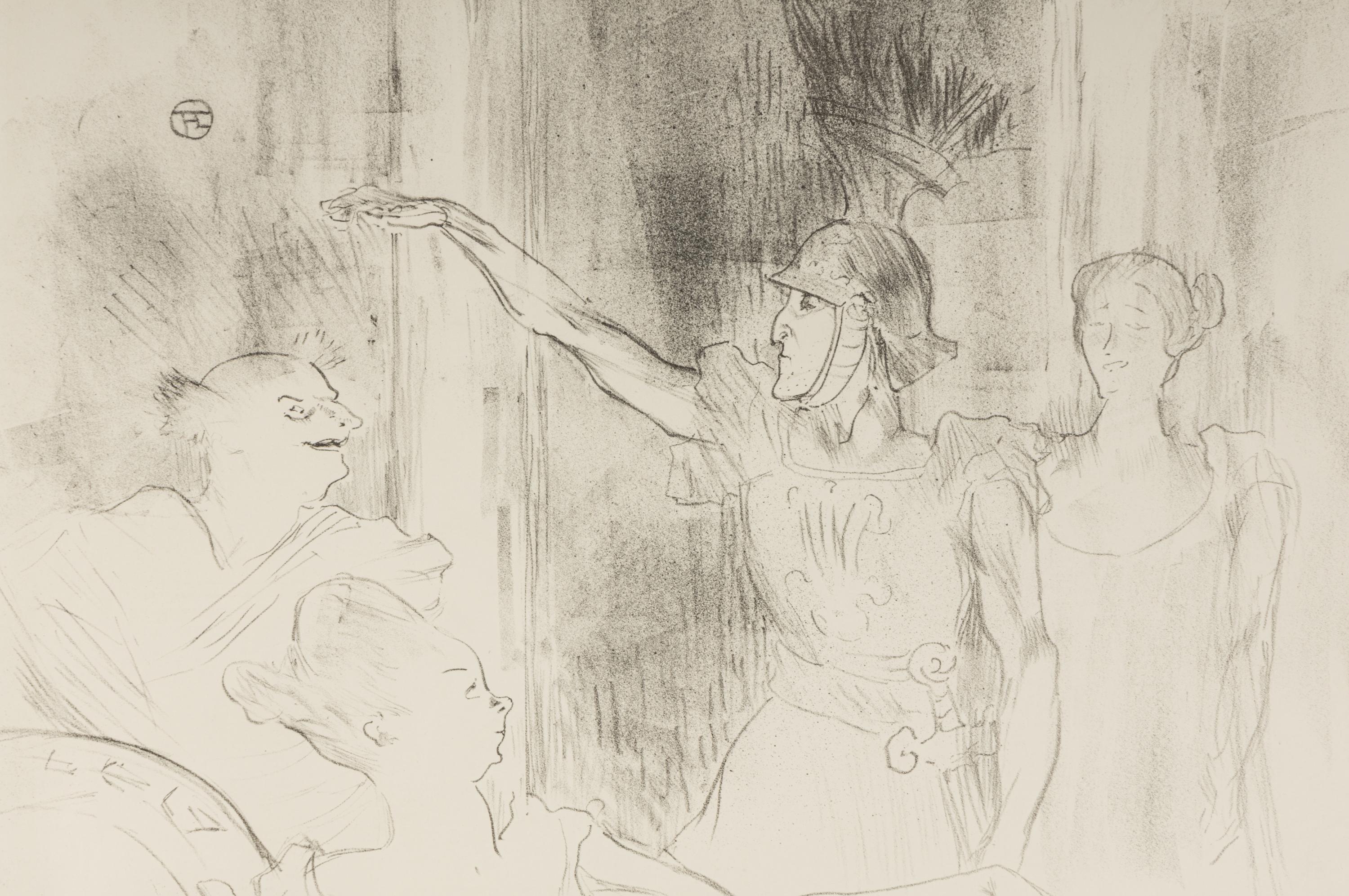Dans 'La Belle Hélène', 1900