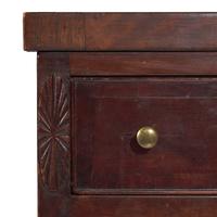 A Miniature Classical Mahogany Chest of Drawers
