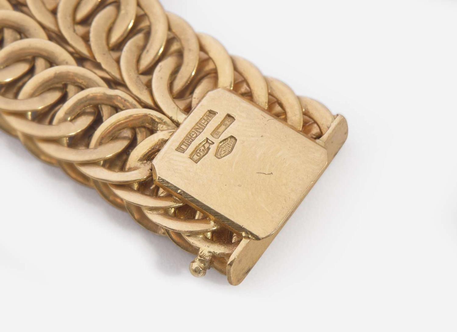 An 18K Yellow Gold and Diamond Necklace by Weingrill