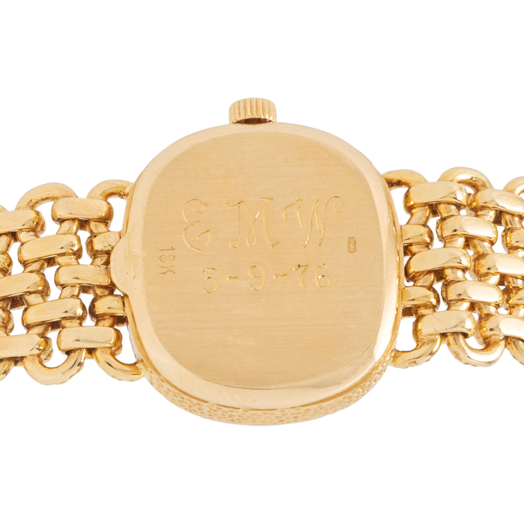 PATEK PHILIPPE, 18K YELLOW GOLD 'ELLIPSE' WATCH