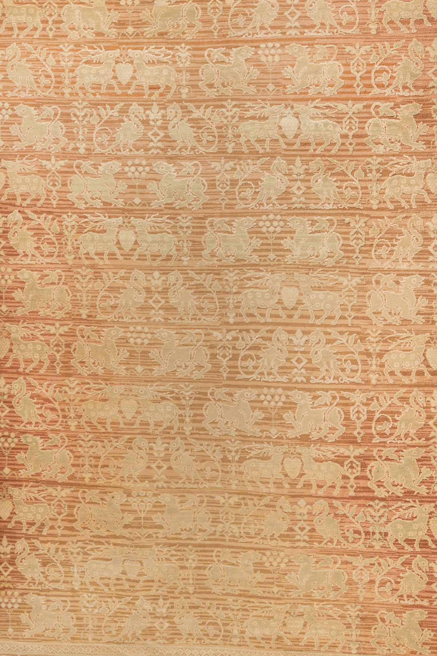 A Pictorial Wool Rug