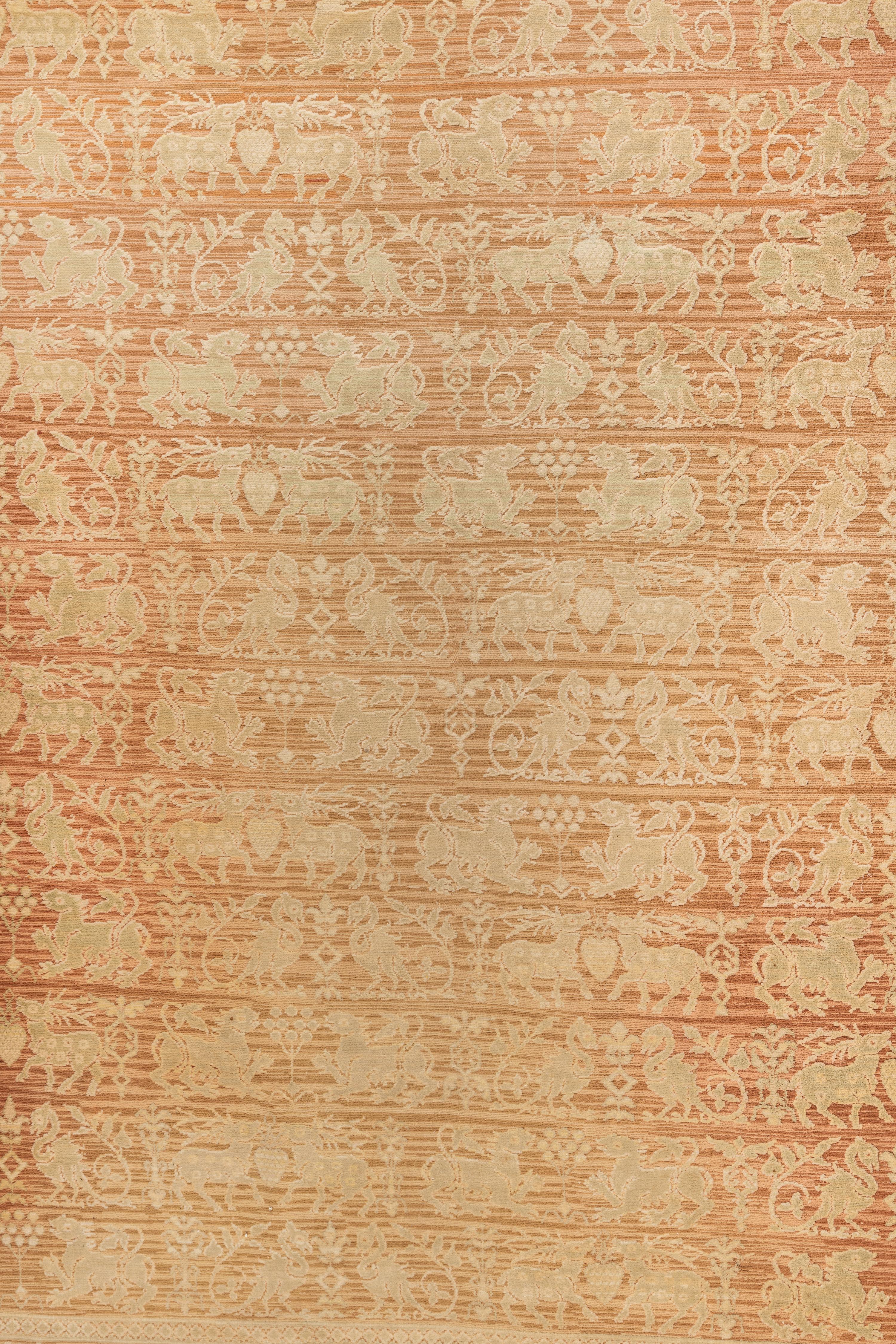 A Pictorial Wool Rug