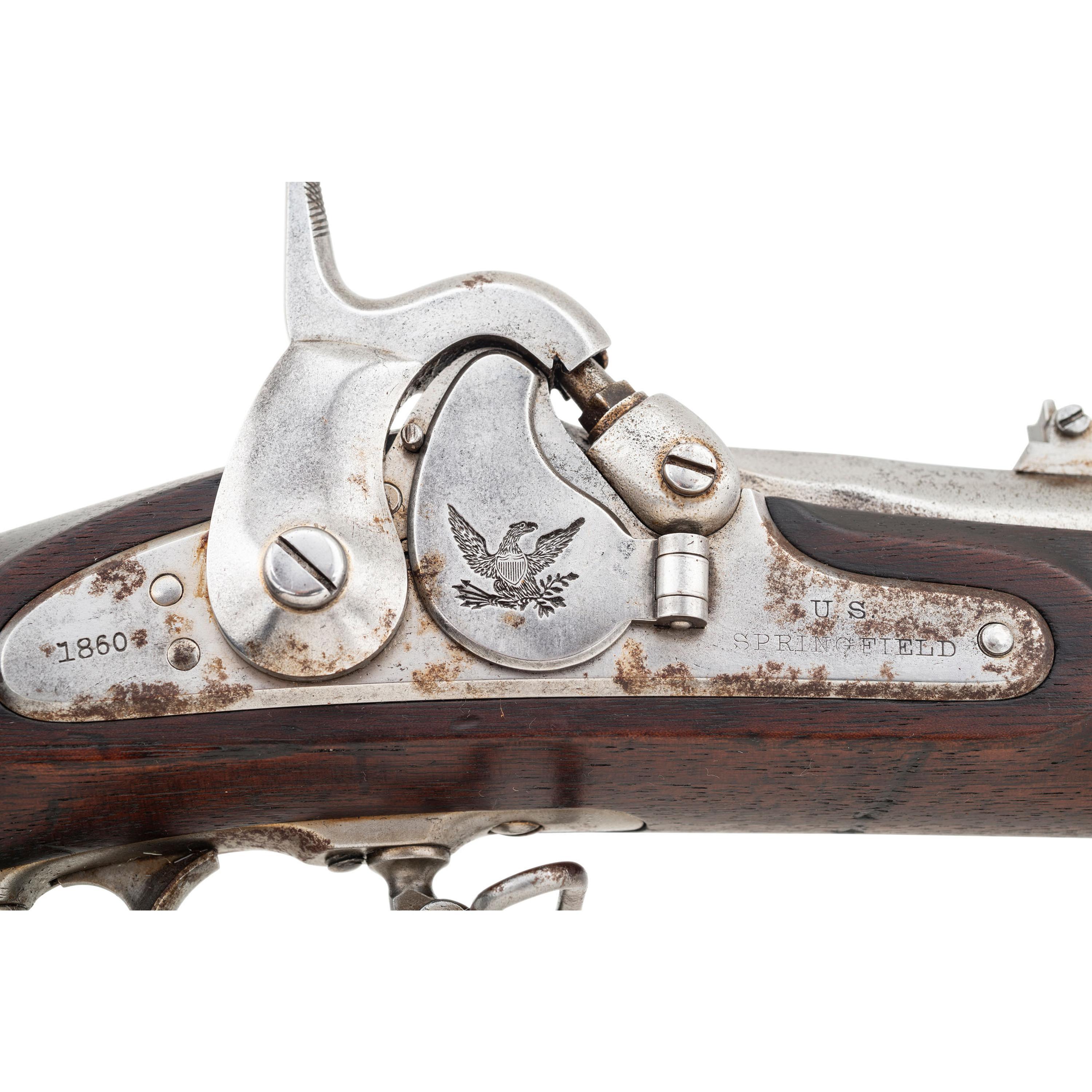 US Model 1855 Rifle Musket by Springfield Dated 1860
