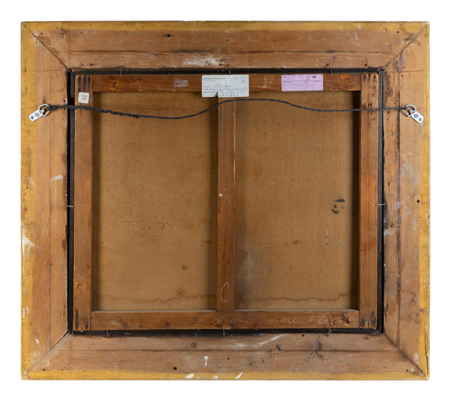 Flowers in a Wood Crate