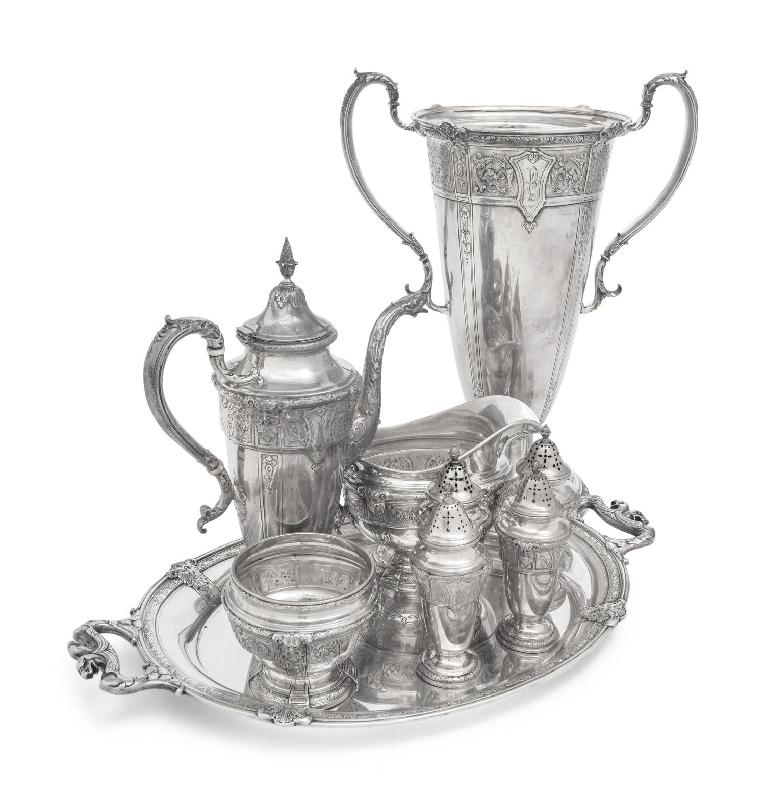 An American Silver Table Service
