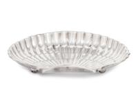 An American Silver Shell Tray